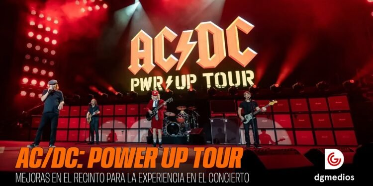 Mejoras en el recinto para el regreso de AC/DC a Chile