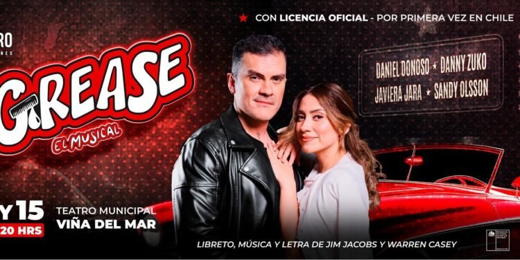 Este San Valentín se vive con GREASE: el musical que transforma Viña del Mar en la cita perfecta para celebrar el amor